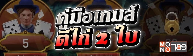 คู่มือเกมส์ตีไก่ 2 ใบ 